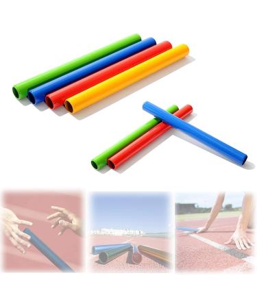HNJZX Relay Running Baton  Aluminium Relay Batons Sporting Goods Running Relay Batons Track and Field Relay Batons Sticks  for Track and Field Outdoor Field Race Tools (4 Assorted Colors) - Buy Online on GoSupps.com