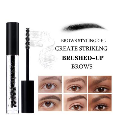 Clear Eyebrow Setting Gel 2PCS - Long Lasting, Waterproof, Sweat-Proof Brow Styling Gel for Makeup | Brows Styling Repair Liquid - Buy Online on GoSupps.com