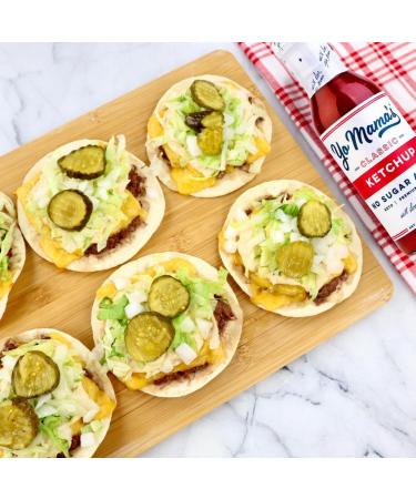 Yo Mama's Foods Ketchup Classic Ketchup Lot de (1) Sans sucre ajout faible en glucides v g talien sans gluten respectueux du pal o et fabriqu avec des tomates sans OGM. - Buy Online on GoSupps.com