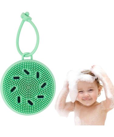 Face Exfoliator Brush | Super Soft Facial Cleansing Brush with Soft Bristles - Face Wash Scrub Exfoliator Brush Manual Handheld Face Skincare for Cleaning Frifer Green - Buy Online on GoSupps.com
