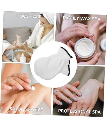 minkissy Heated Gloves 3 Pairs Wax Essential Oil Gloves Hand Spa Cover Heat Preservation Mitten Bath Mitt Moisturizing Hand Gloves Beauty Care Gloves White Polyester Work French Take a Bath - Buy Online on GoSupps.com