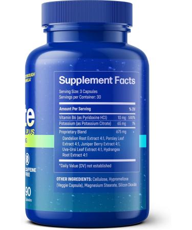 Water Pills for Swollen Feet & Legs - Easy-to-Swallow Solution for Water Retention & Puffiness | Fast-Acting Diuretic for Weight Loss - High Quality & Value - Buy Online on GoSupps.com