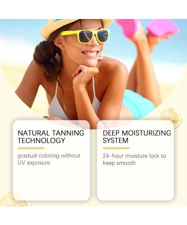 G n rique Tanning Cream Natural Moisturizer -Tanning Lotion Safe Sunless Tanner Formula Long-Lasting Hydration Oil Creams 50g Tan Enhancer for Outdoor Beach Sunbeds and Daily Glow - Buy Online on GoSupps.com