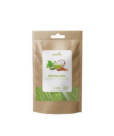 Carefood - Organic Matcha Latte Tea Powder - 100% Organic Matcha Latte Tea Infusion Suitable for Vegans - 150 g