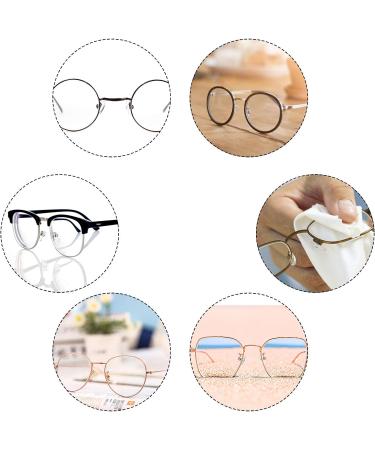 Smatime Silicone Glasses Nose Pads - 25 Pairs Anti-Slip & Soft Repair Kit with Screwdriver for Glasses & Sunglasses - Transparent - Buy Online on GoSupps.com