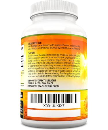 365 Easy to Swallow Softgels - Vitamin D3 Supplement 2000 IU for Optimal Strength - Full Year Supply - Buy Online on GoSupps.com