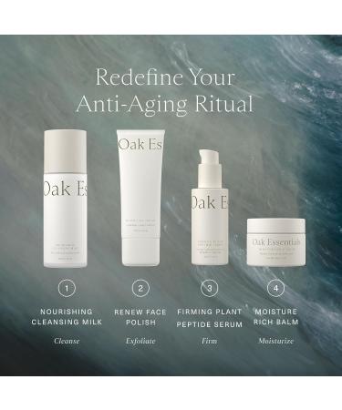 Oak Essentials Renew Face Polish | Gentle Exfoliating Face Scrub with Pineapple Extract Vitamin C & Polishing Beads 3.4 Oz 3.4 Fl Oz (Pack of 1) Multicolor - Buy Online on GoSupps.com