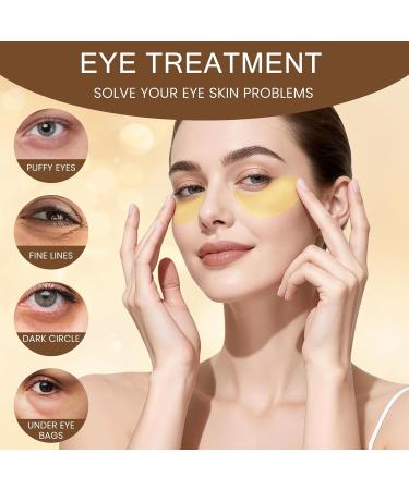 60 patchs Masque Yeux Masque Visage Collagene Hydratant pour Les Yeux Anti Rides Anti Poche pour Femmes et Homme soulager la fatigue et Ridules Soins Des Yeux - Buy Online on GoSupps.com