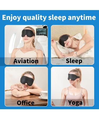 XINFUSHERUI 3D Sleep Mask for Men & Women | Comfortable Blackout Eye Mask | Perfect for Travel & Rest - Buy Online on GoSupps.com