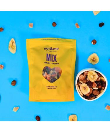 Tropical Dried Fruit Mix 900g nut&me | Gluten Free | Vegan | Premium Quality | Rich in Protein and Fibre | Keto | Pack 6 x 150 g - Buy Online on GoSupps.com