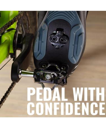 PRO BIKE TOOL SPD Replacement Bike Cleats - Compatible with Shimano MTB Pedals - For Men & Women Mountain Bike Shoes - Mountain Biking & Indoor Cycling Cleat Set - Buy Online on GoSupps.com