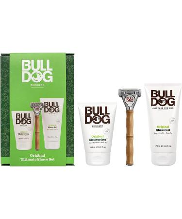 BULLDOG Skincare Ultimate Shaving Set Green - Buy Online on GoSupps.com