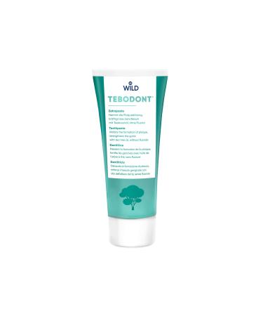 Tebodont toothpaste 75ml (without fluoride) - Buy Online on GoSupps.com