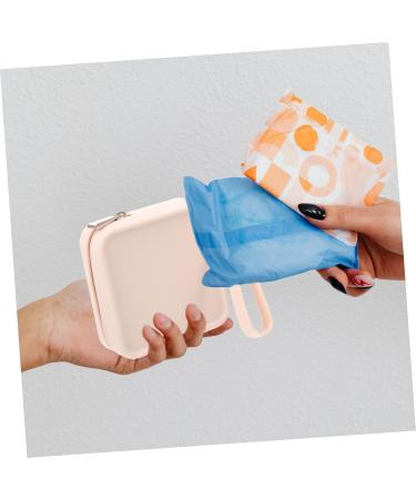 Coolhiya Women's Bandages Storage Bag | Compact Makeup & Period Pocket Tampon Holder | Reusable & Portable with Zipper - Buy Online on GoSupps.com