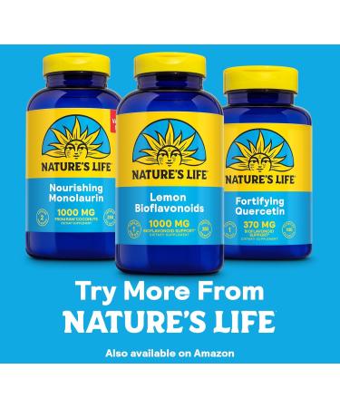 Nature's Life Bioflavonoids 1000mg - 250 Capsules | Antioxidant for Healthy Capillaries & Vitamin C Absorption | Lemon Complex Hesperidin & Rutin - International Shipping Available - Buy Online on GoSupps.com