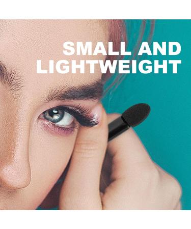 Beavorty 200 Pcs Mini Eyeshadow Swab Foam Eyeshadow Cosmetics Eyeshadw Brush Makeup Wand Plastic - Buy Online on GoSupps.com