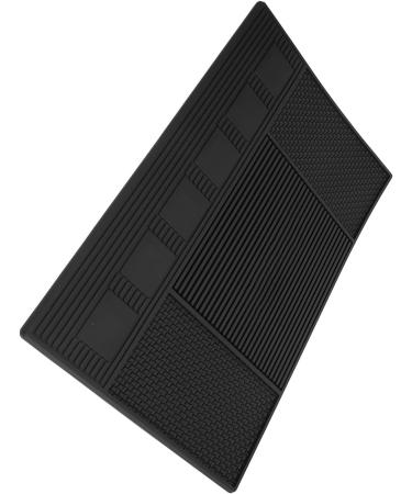 Silicone Barber Mat with Slip Prevention Large Size Work Station Pad for Clippers Scissors Organized & Easy to Cleanse - Buy Online on GoSupps.com