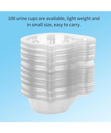 100pcs Disposable Pregnancy Test Urine Cups - Women's Urine Containers for Accurate Testing | International Shipping Available - Buy Online on GoSupps.com