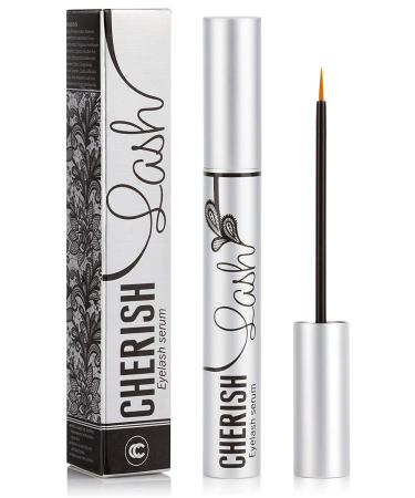 Eyelash Growth Serum Cherish Lash | Conditioner That Makes Longer Thicker And More Luscious Natural Lashes | Enhancer That Stimulate Regrowth New Eyelashes