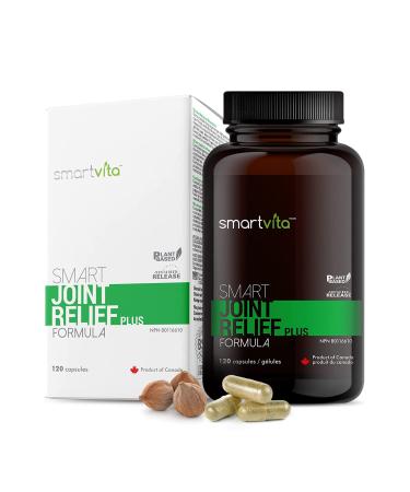 Smartvita - Joint Supplement Muscle Relaxant Vegan Joint Support with AyuFlex Boswellin & BioPerine Smart Sustained Release Technology 120 Capsules