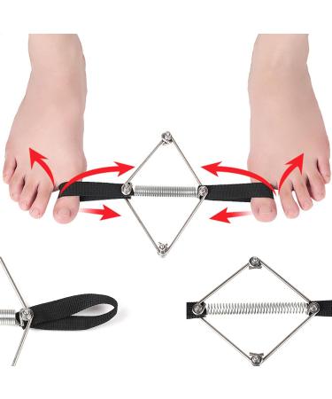 Eyccier Elasticity Struts Toe Corrector - Nylon Steel Toe Bunion & Hammer Toe Relief | Multi-Directional Support for Big Toe Joint Alignment - Buy Online on GoSupps.com