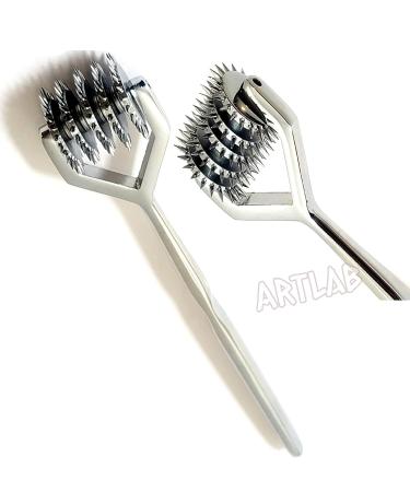 ArTLaB Premium German Wartenberg Neuro Pinwheel - Stainless Steel Nerve Tester (5 Head) - Buy Online on GoSupps.com