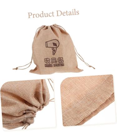 LALAFINA Travel Hair Dryer & Curler Bag - Versatile Storage Pouch for Blow Dryers & Shoes - Durable Fabric with Drawstring Closure - Buy Online on GoSupps.com