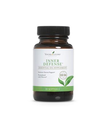 Young Living - Inner Defense 30 Softgels | Premium Essential Oil Daily Immune Support Supplement | Seasonal Wellness Aid | Immunity Boosting Liquid Capsules