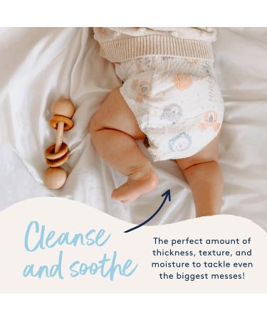 ABBY&FINN Natural Unscented Baby Wipes - Sensitive Water Based Diaper Wipes - 288 Total Wipes (4 Pop-Top Packs, 72 Count each) - Buy Online on GoSupps.com