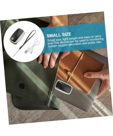 Buy SOLUSTRE Pulse Oximeter - Portable Blood Oxygen Monitor Finger Meter for Accurate Readings - Buy Online on GoSupps.com