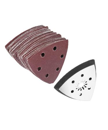 61 Pieces Sanding Pads - 90mm 6 Holes Detail Sander Sandpaper for Oscillating Tools | Perfect for Sanding & Polishing - Buy Online on GoSupps.com