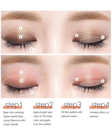 3 Eyeshadow Palette Long Lasting Blendable Warm Eye Shadows Makeup Kit Highly Pigmented Neutral Shades Rich Colors with Velvety Texture for 3 Pcs 3 - Buy Online on GoSupps.com