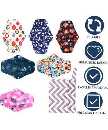 Minkissy 18-Piece Women's Binding Bags - Portable Reusable Menstrual Deposits - Washable Anthracite Waterproof Fabric - Buy Online on GoSupps.com