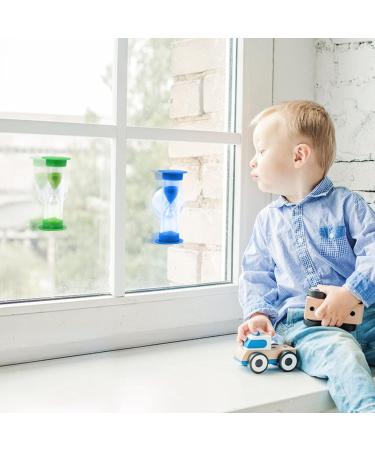 Buy 2PCs Hourglass Toothbrush Timer with Suction Grip - 2 Minutes Countdown for Kids | Perfect for Brushing Cooking and Games - International Shipping Available! - Buy Online on GoSupps.com