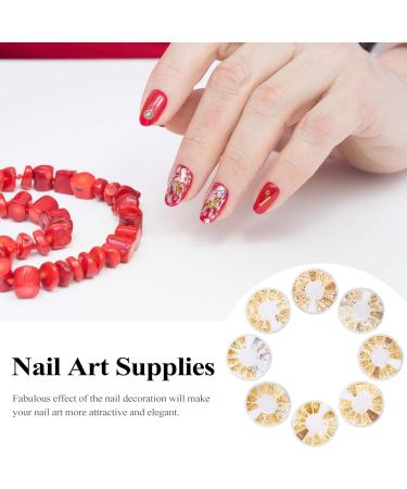 FOMIYES 24 Boxes Alloy Nail Decoration Nail Art Decorations Durable Nail Decorations Diy Accessories for Nail Moon Decorations Nail Accessory Manicures Decoration Rivet Decorate - Buy Online on GoSupps.com