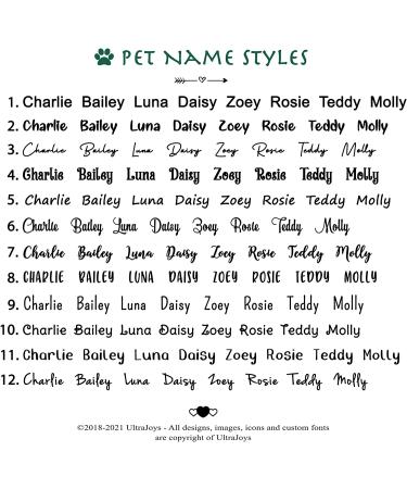 Personalized Ultra Joys Black Fish Cat Tag - Stainless Steel ID Collar Name Tag for Cats - Buy Online on GoSupps.com