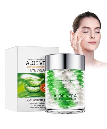 02 60 g moisturizing eye cream with aloe vera eye repair cream under eye cream against dark circles and puffiness moisturizing eye cream