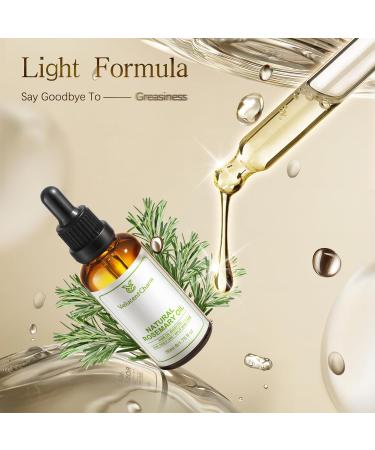 Rosemary Organic Hair Growth Oil | Jojoba & Sweet Almond Oil | All Hair Types | 1.75 Fl oz - Buy Online on GoSupps.com