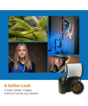 LumiQuest Soft Screen Flash Diffuser for Digital SLR Cameras - Black - Buy Online on GoSupps.com