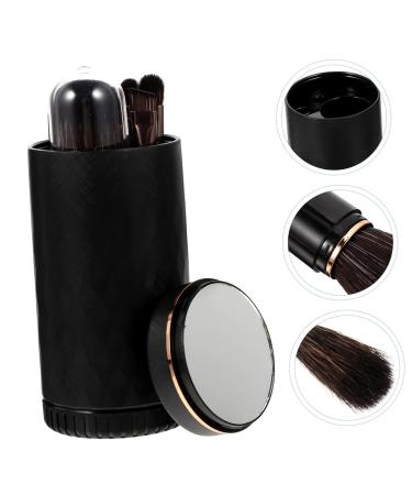 Buy Mikinona Makeup Brush Set - 1 Set with Holder & Lid | Travel-Friendly Cosmetic Organizer - Perfect for Vanity - Buy Online on GoSupps.com