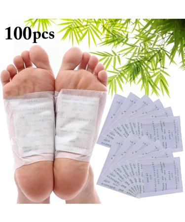 Fanspack 100Pcs Foot Pads for Pain Relief | Health Care Foot Care Pads with Adhesive Sheets - Buy Online on GoSupps.com