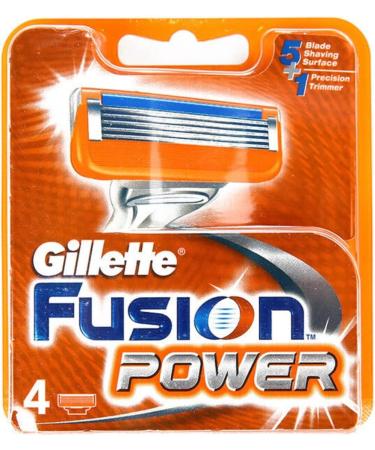 Buy Gillette Fusion Power Razor - 4 Pieces | International Shipping Available - Buy Online on GoSupps.com
