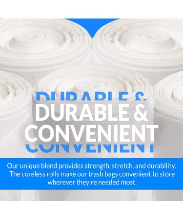 Reli. SuperValue 13 Gallon Trash Bags - 1000 Count | Tall Kitchen Garbage Bags Bulk - Clear Liners for 12-16 Gallon Cans | Unscented - Buy Online on GoSupps.com