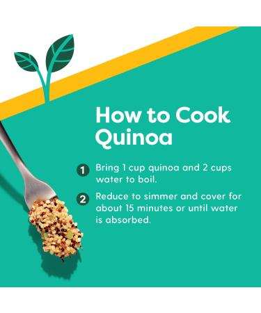 Organic USA Grown White Quinoa 3lbs - Non-GMO, Vegan & Gluten-Free Superfood with Complete Plant Based Protein - Buy Online on GoSupps.com
