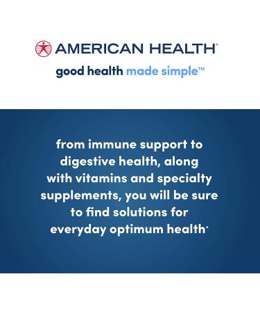 American Health Chelated Calcium Magnesium Zinc - 250 Tablets for Bone Health & Wellness - Buy Online on GoSupps.com