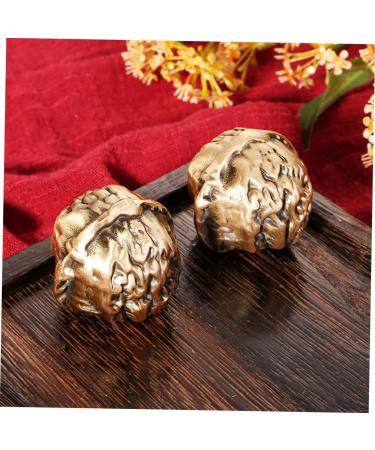 Beavorty Baoding Fitness Balls - Antique Chinese Health Balls for Finger Exercise & Wellness - Vintage Brass Decor for Adults - Buy Online on GoSupps.com