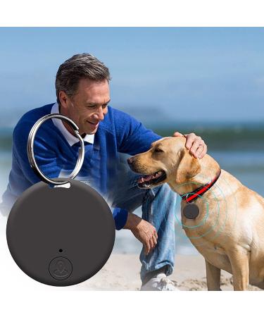 Portable GPS Tracking Bluetooth 5.0 Mobile Key Tracking with Ring  Smart Anti-Loss Device Waterproof Device Tool Pet Locator for Pet Cats Dogs Wallet Key Black One Size - Buy Online on GoSupps.com