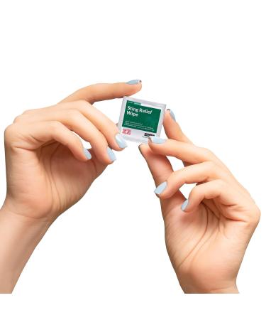 Sting Relief Wipes 100 Count by Ever Ready First Aid - Fast Relief for Pain and Itching - Buy Online on GoSupps.com