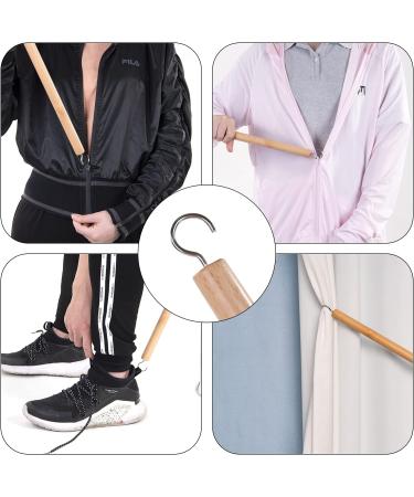 Dressing Stick Sock Remover Tool - Independent Living Aid for Shoes, Socks, Shirts, and Pants - Buy Online on GoSupps.com