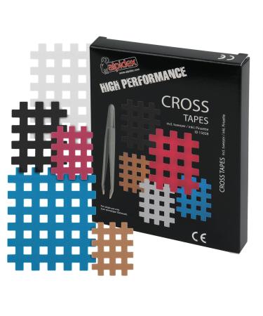Alpidex Cross Tape grid tapes 85/102/170 plaster with antistatic tweezers grid plaster size A B and C mixed in color and quantity 170 pieces - size A.B and C - Buy Online on GoSupps.com